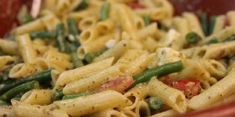 Enkel pasta med chorizo