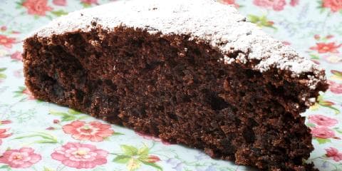 Sjokolade- og squashkake