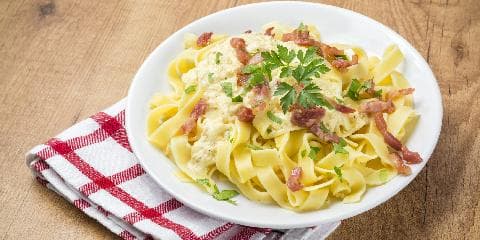 Pasta carbonara