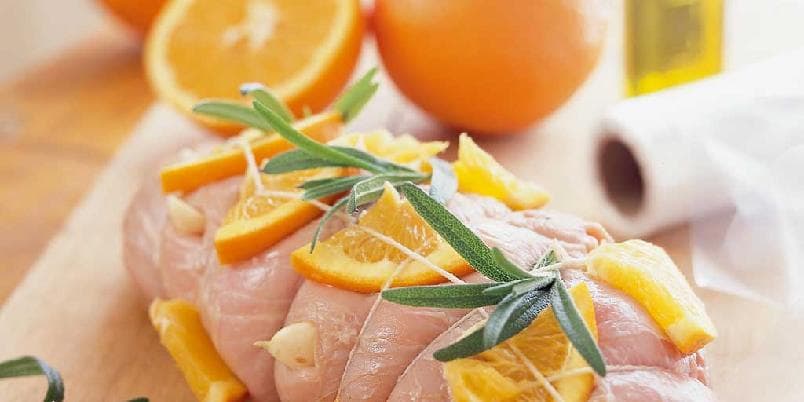 Påskestek marinert i appelsin og hvitløk