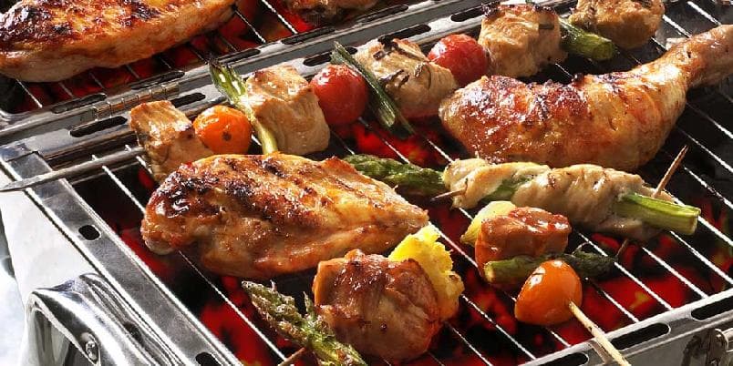 Grillmiks med kylling