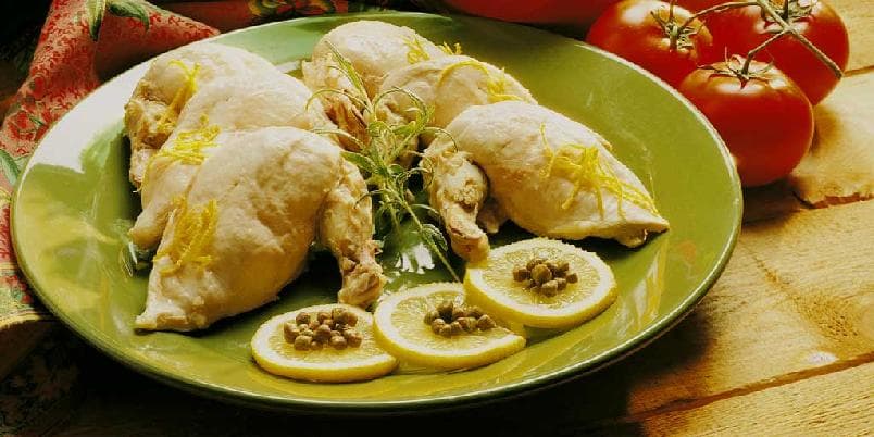 Pollo tonnato (Kylling med kald tunfisksaus)