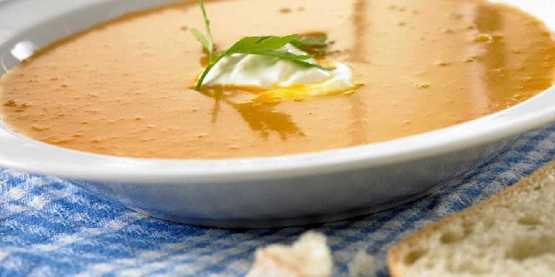 Appelsin- og gulrotsuppe