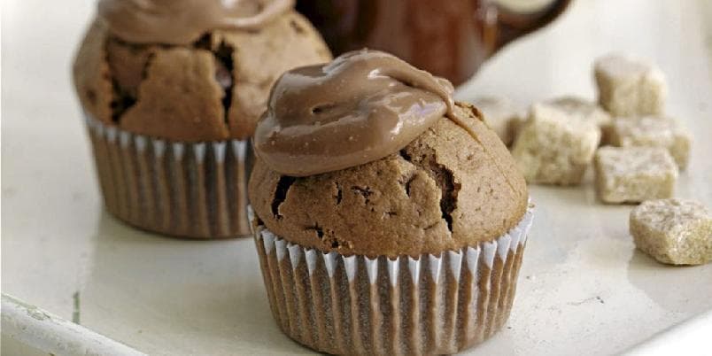 Muffins med sjokoladetrøffel