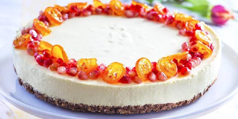 Gyllen ostekake uten egg