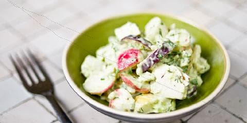 Kyllingsalat med avokado