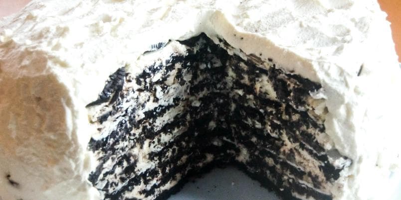 Oreokake i 11 lag (Oreo Icebox Cake)
