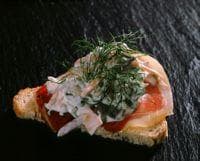 Skinkesmørbrød