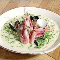 Fiskesuppe på Evert Taubes måte