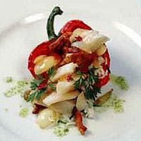 Peperoni ripieni di stoccafisso, Paprika fylt med tørrfisk