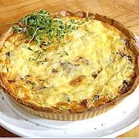 Klassisk quiche lorraine