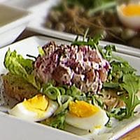 Sildetartar med rødløk og egg