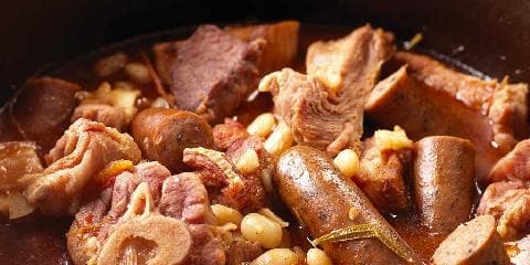 Lammecassoulet med bønner