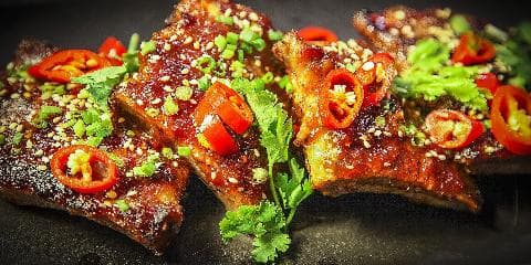 Asiatiske spareribs