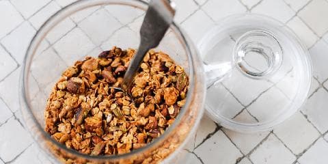 Granola med nøttesmak