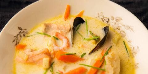 Hurtigrutas fiskesuppe