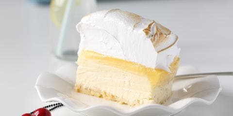 Baked Lemon Cheesecake