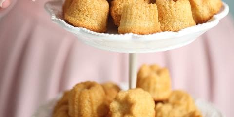 Financiers med vanilje