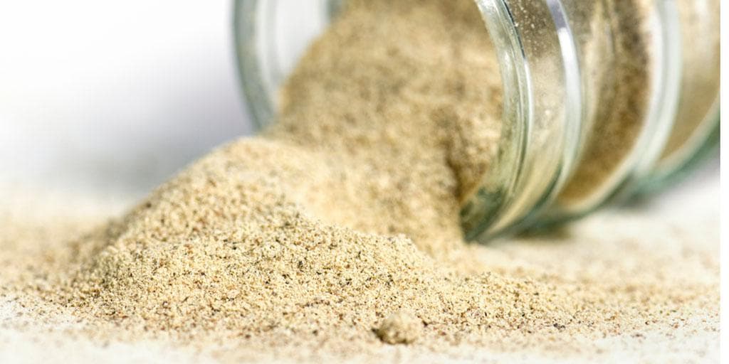 Hvit pepper, malt