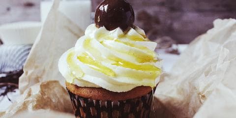 Dobbel sjokolade cupcake