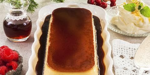 Klassisk karamellpudding