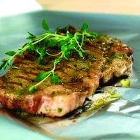 Koteletter med pesto