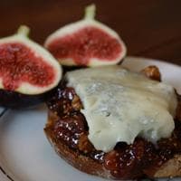 Fikenbruschetta med gorgonzola