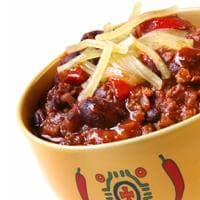 Chili con carne med tomatsalsa