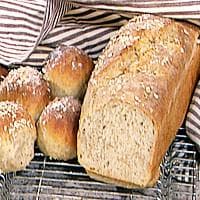 Matpakkebrød med spelt, havre og yoghurt