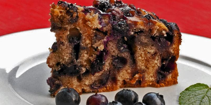 Blåbærkake