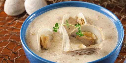 Hjerteskjellsuppe fra New England