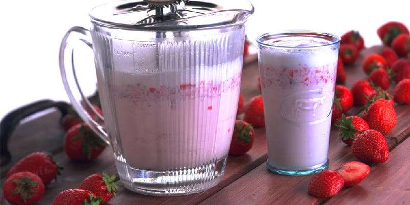 Jordbærshake