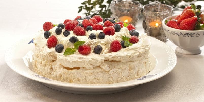 Pavlova uten egg