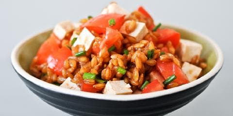 Tomatsalat med spelt