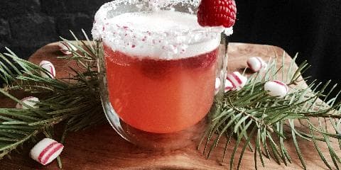 Fancy julecocktail