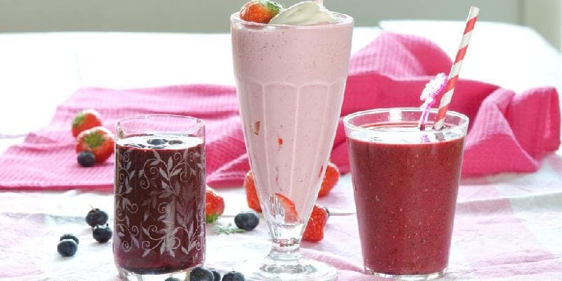 Jordbærmilkshake