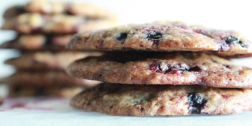 Blåbærcookie