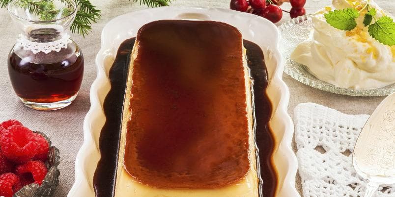 Klassisk karamellpudding