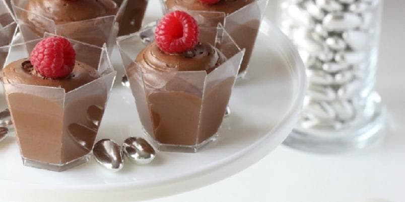 Knasende sjokolademousse