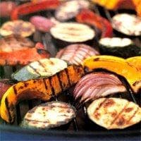 Grillede grønnsaker på marokkansk vis