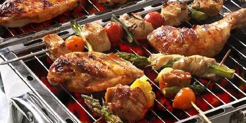 Grillmiks med kylling