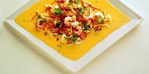 Rekesuppe med fisk