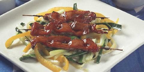 Sate Babi - Svinekjøtt på spyd