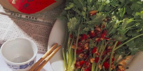 Koriandersalat - Liang ban xiang cai