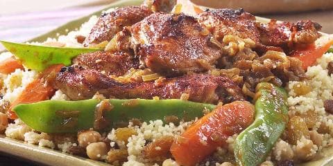 Afrikansk kylling Yassa