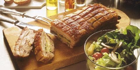 Ribbe med spennende fyll