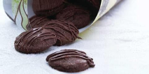 Sjokoladekjeks med marsipan