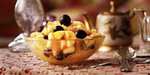 Fruktchaat - indisk fruktsalat