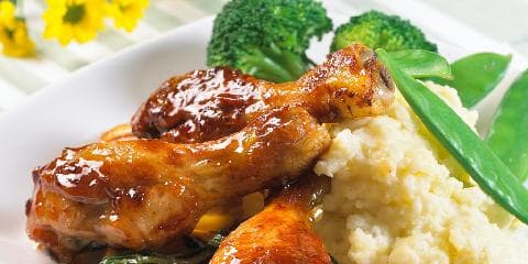 Kyllinglår med smak av honning og rosmarin