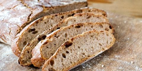 Rugbrød med surdeig